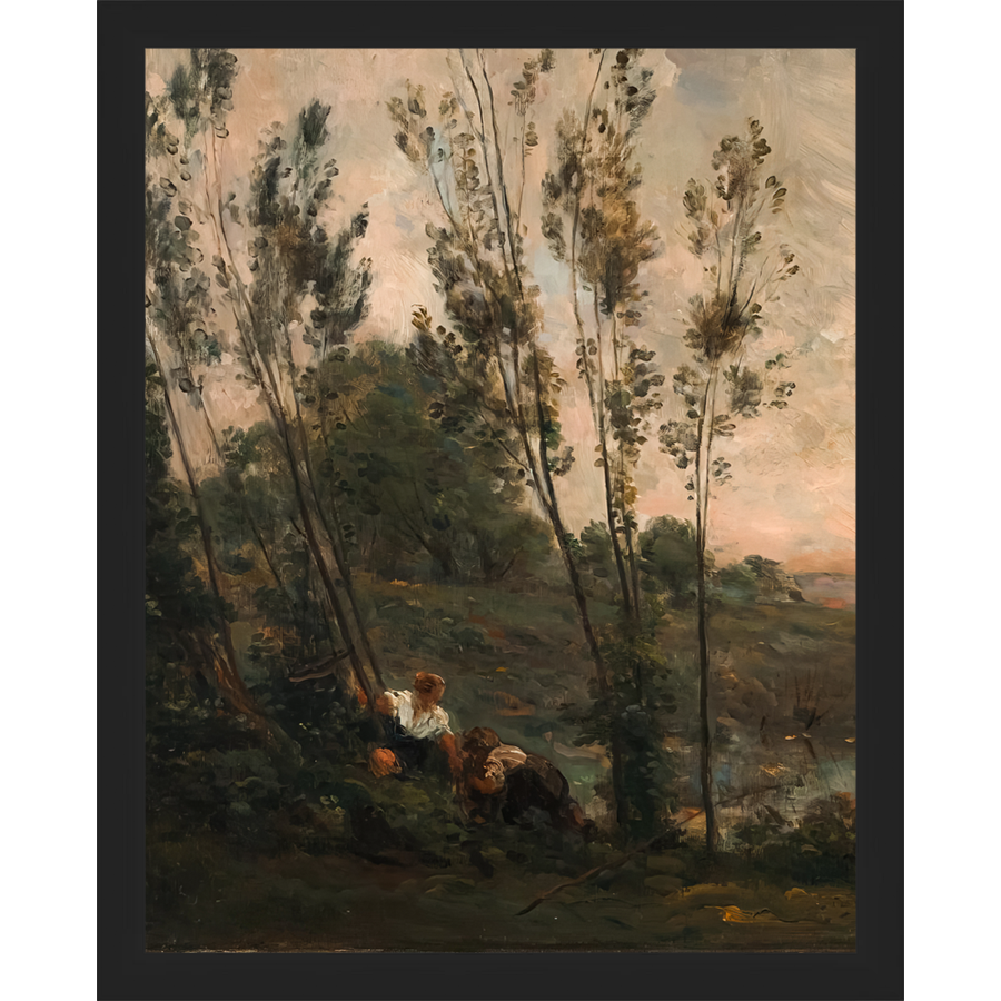 WOODS AT DUSK II DIPTYCH - Kings Fine Art & Decor