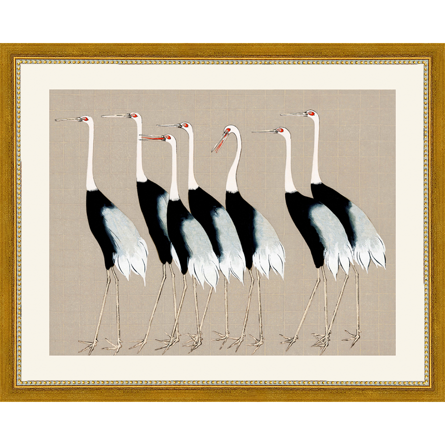 HERD OF OSTRICH - Kings Fine Art & Decor