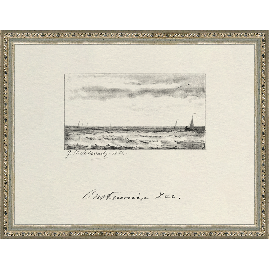 VINTAGE SKETCH PL 4 - Kings Fine Art & Decor