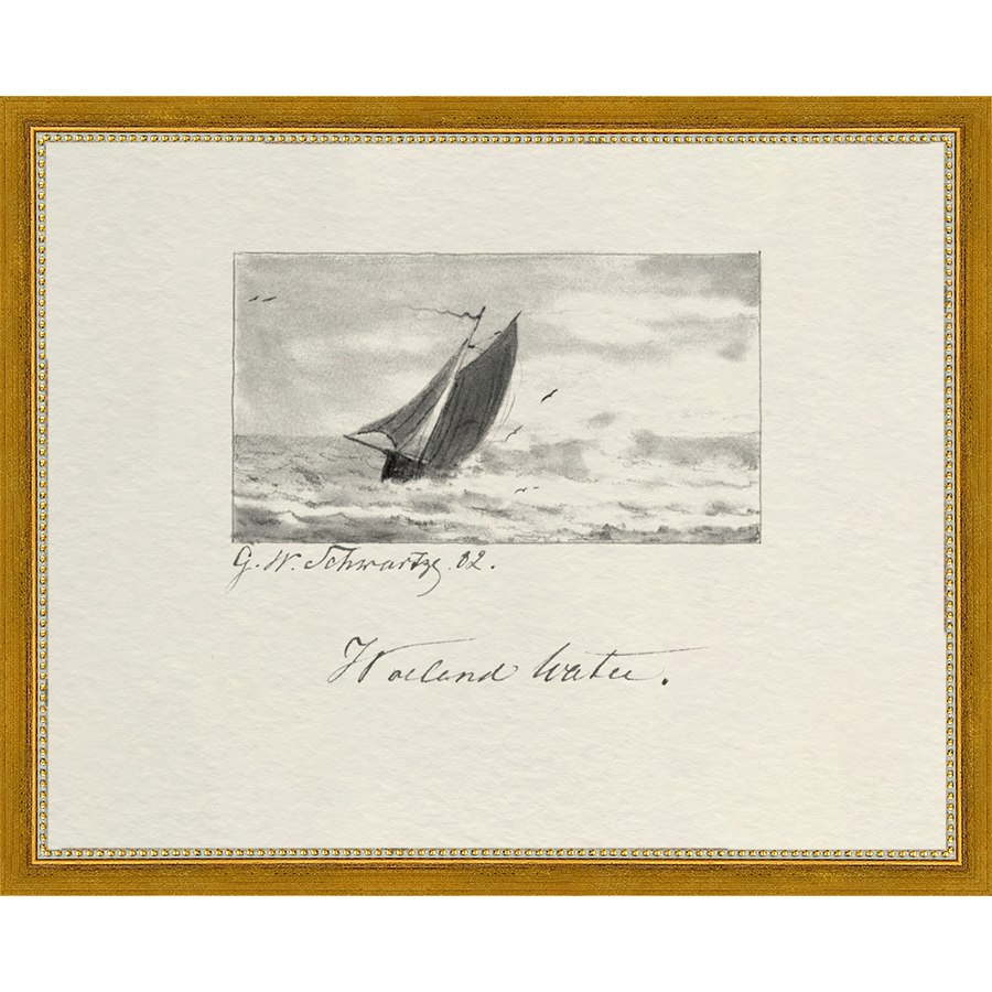 VINTAGE SKETCH PL 5 - Kings Fine Art & Decor