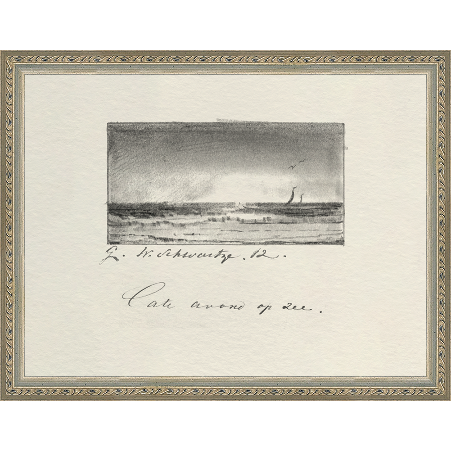 VINTAGE SKETCH PL 6 - Kings Fine Art & Decor