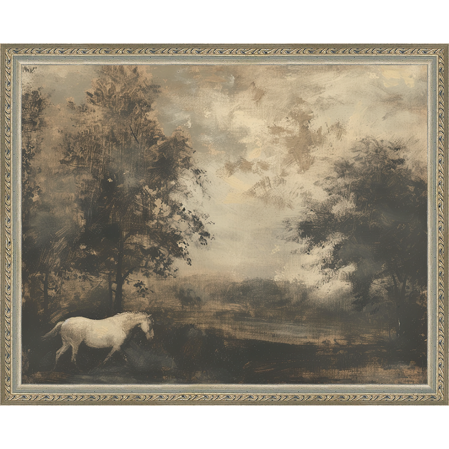 HORSE IN FIELD - Kings Fine Art & Decor