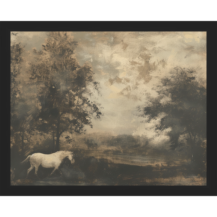 HORSE IN FIELD - Kings Fine Art & Decor
