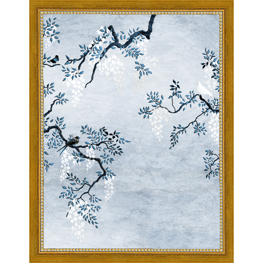 BLUE TRIPTYCH III - Kings Fine Art & Decor