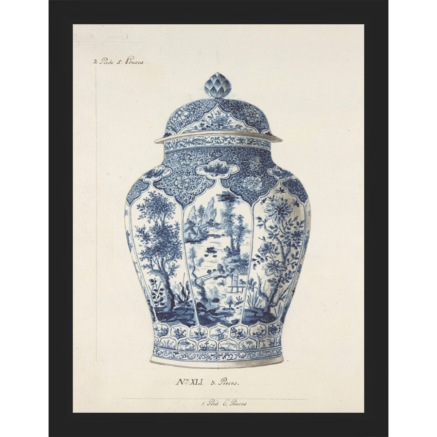 VINTAGE GINGER JAR I - Kings Fine Art & Decor