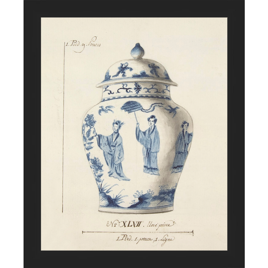 VINTAGE GINGER JAR II - Kings Fine Art & Decor