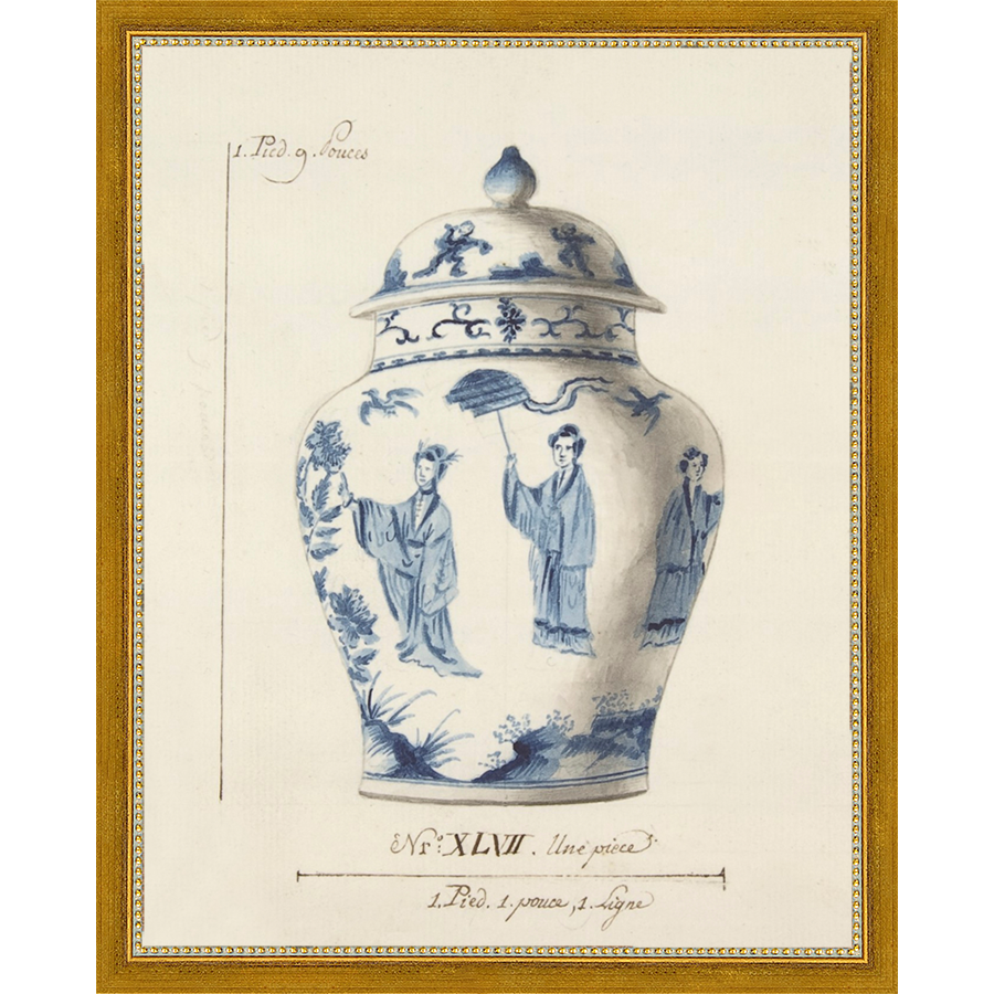 VINTAGE GINGER JAR II - Kings Fine Art & Decor