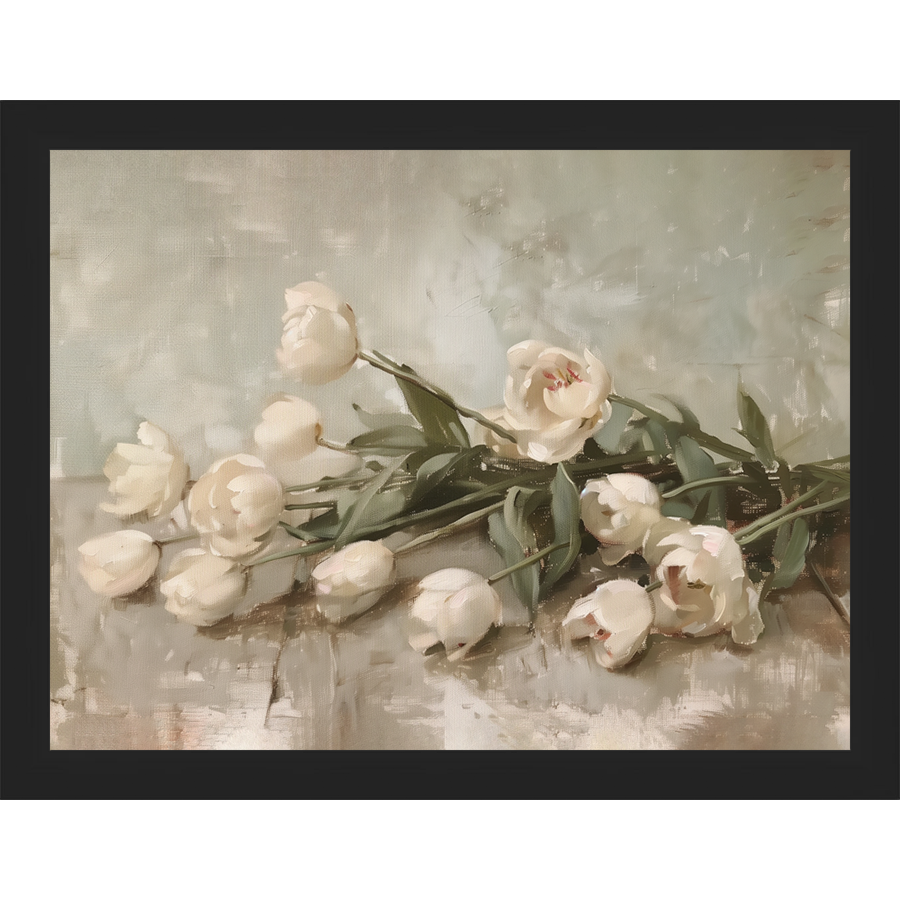 WHITE TULIPS - Kings Fine Art & Decor