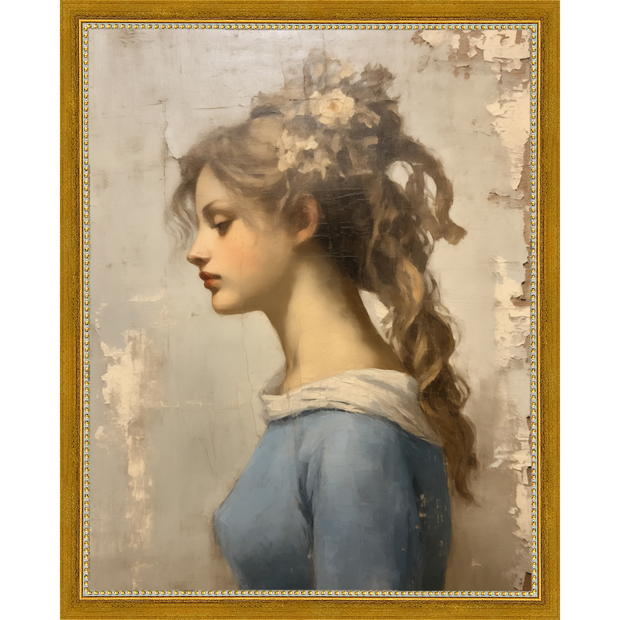 MAIDEN IN BLUE - Kings Fine Art & Decor