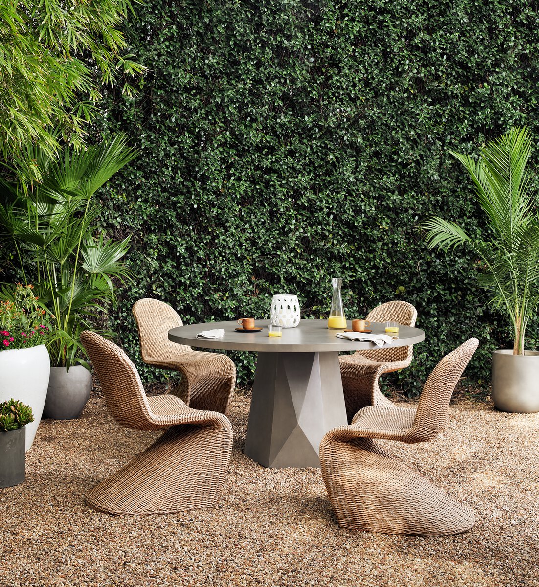 Portia Outdoor Dining Chair - Kings Fine Art & Decor