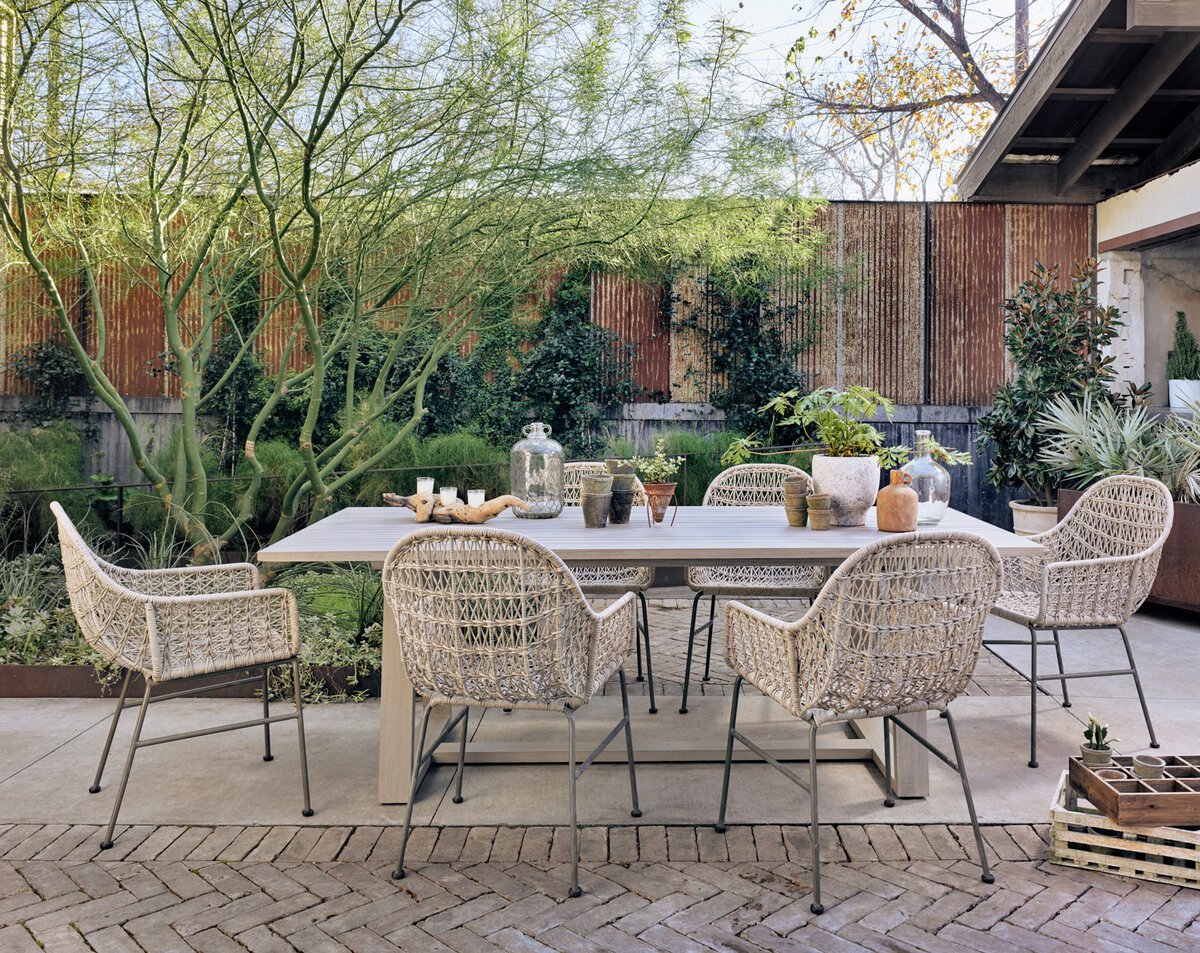 Atherton Outdoor Dining Table - Kings Fine Art & Decor