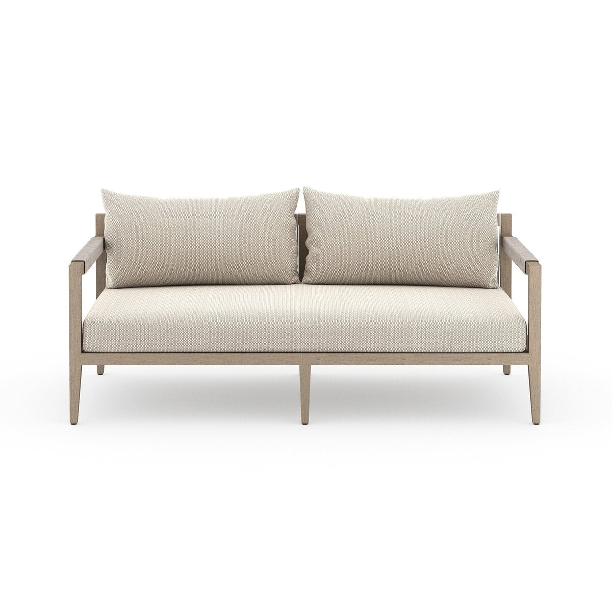 Sherwood Outdoor Sofa, Washed Brown - Kings Fine Art & Decor