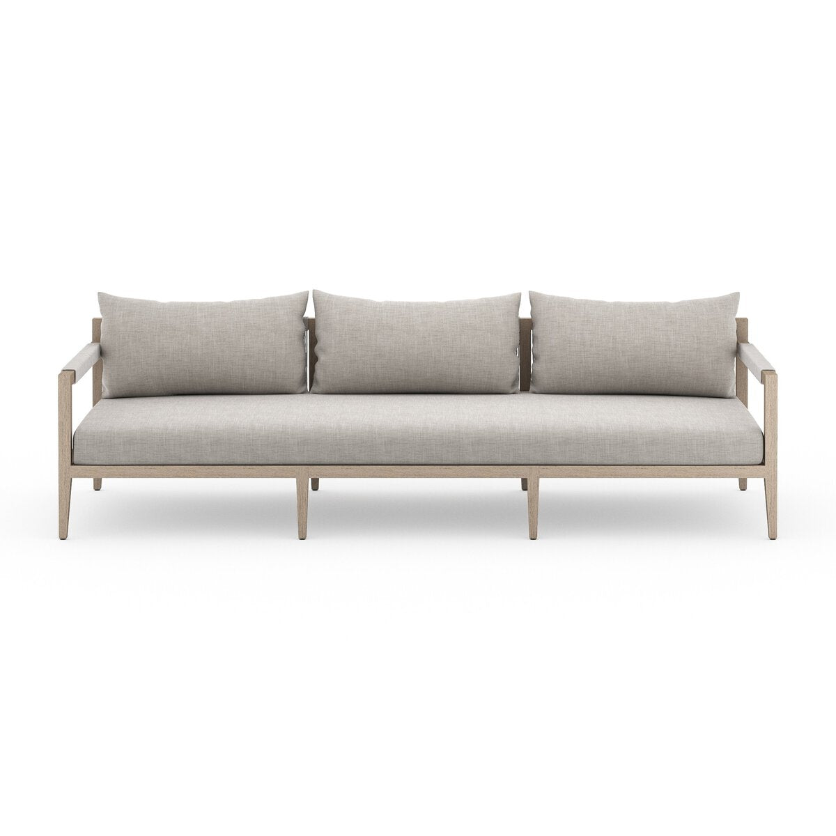 Sherwood Outdoor Sofa, Washed Brown - Kings Fine Art & Decor