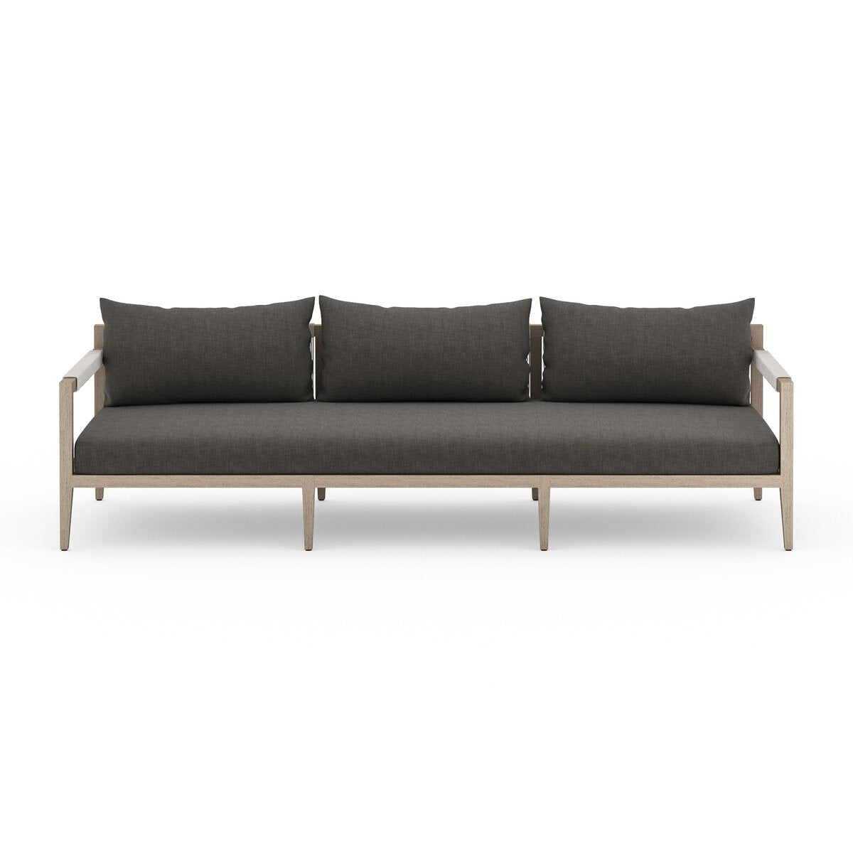 Sherwood Outdoor Sofa, Washed Brown - Kings Fine Art & Decor