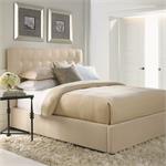 AVERY FABRIC PANEL BED KING