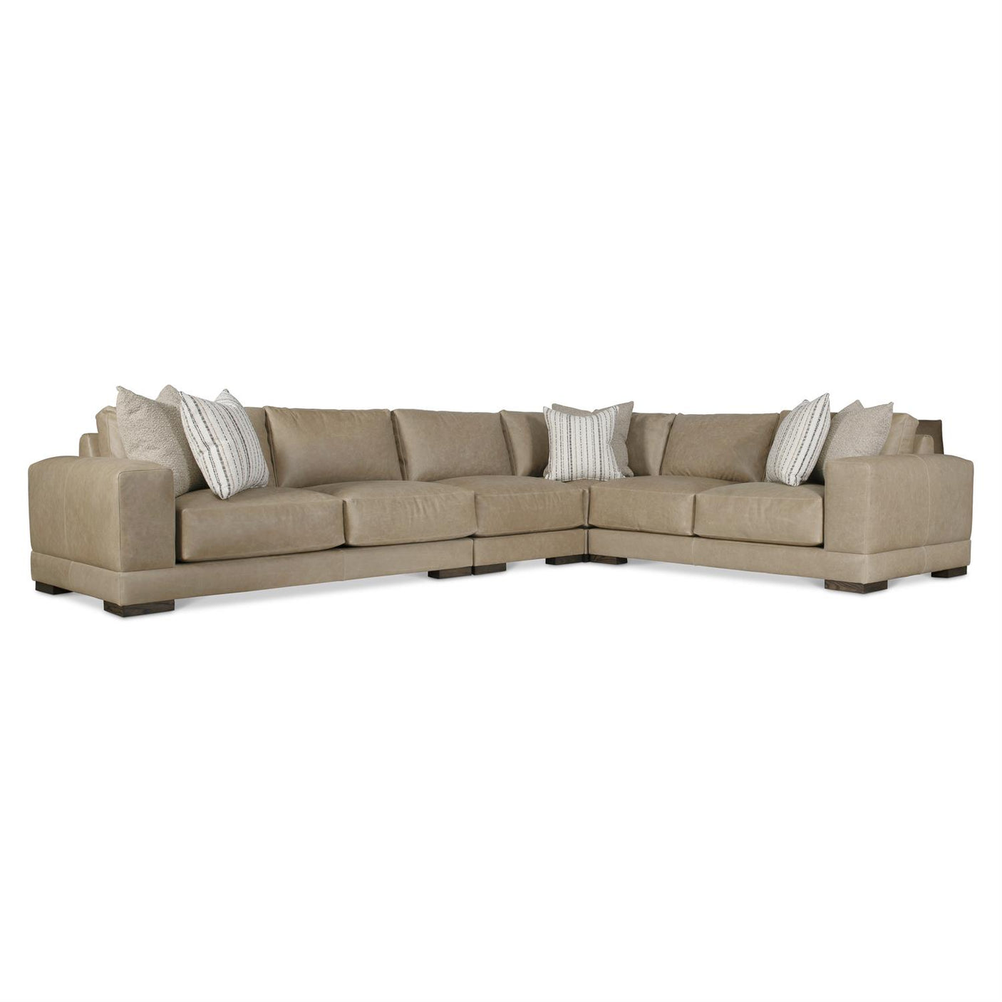 LARS LEATHER SECTIONAL