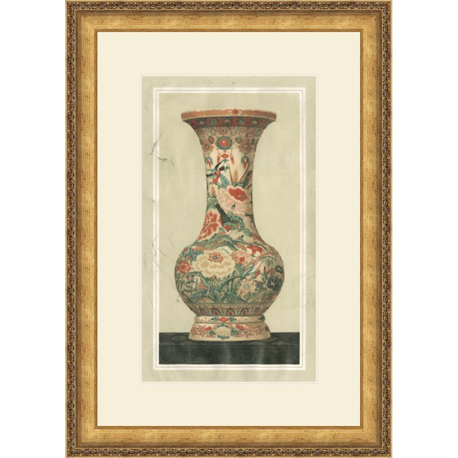 EMBELLISHED SATSUMA VASE II - Kings Fine Art & Decor