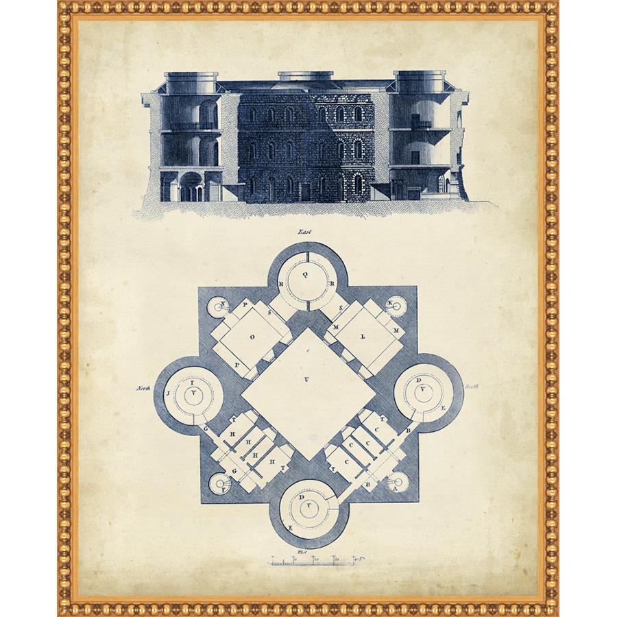 ARCHITECTURAL BLUEPRINT II - Kings Fine Art & Decor