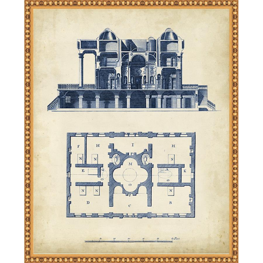 ARCHITECTURAL BLUEPRINT III - Kings Fine Art & Decor