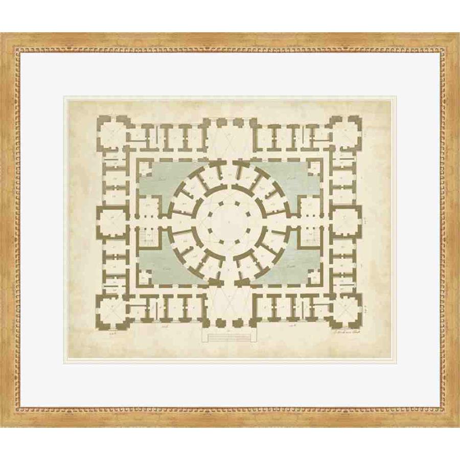 PLAN IN TAUPE AND SPA II - Kings Fine Art & Decor