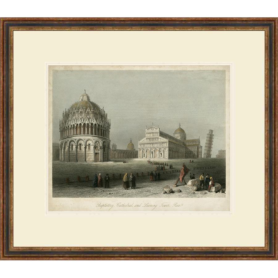 BAPTISTRY CATHEDRAL ANDLEANING TOWER - Kings Fine Art & Decor