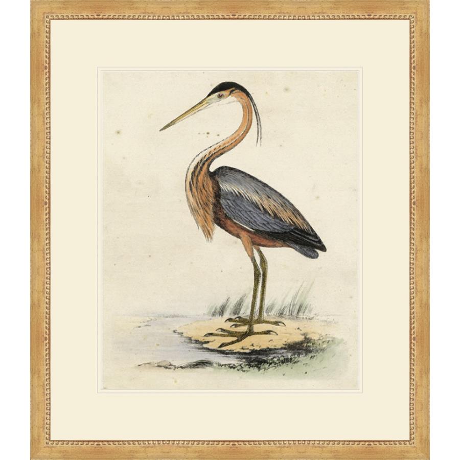 ANTIQUE HERON II - Kings Fine Art & Decor