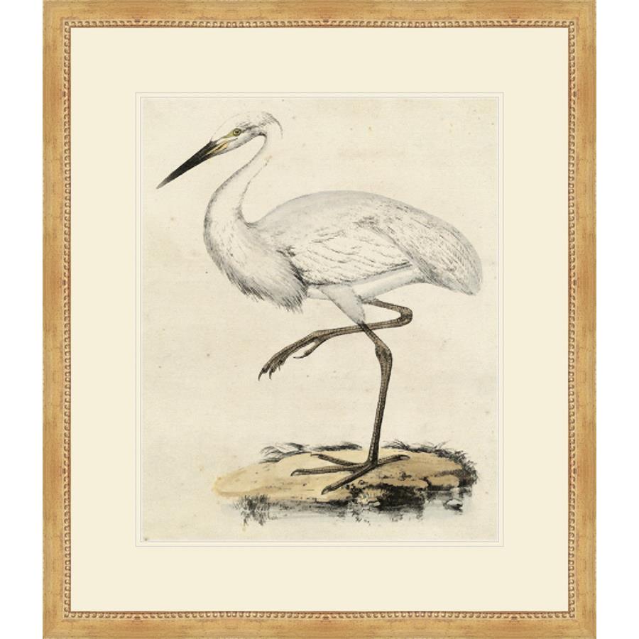 ANTIQUE HERON III - Kings Fine Art & Decor