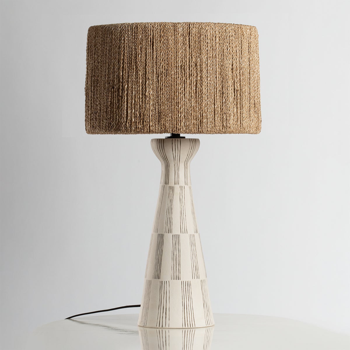 palma-table-lamp-PTL1230-SBK/CGH-2