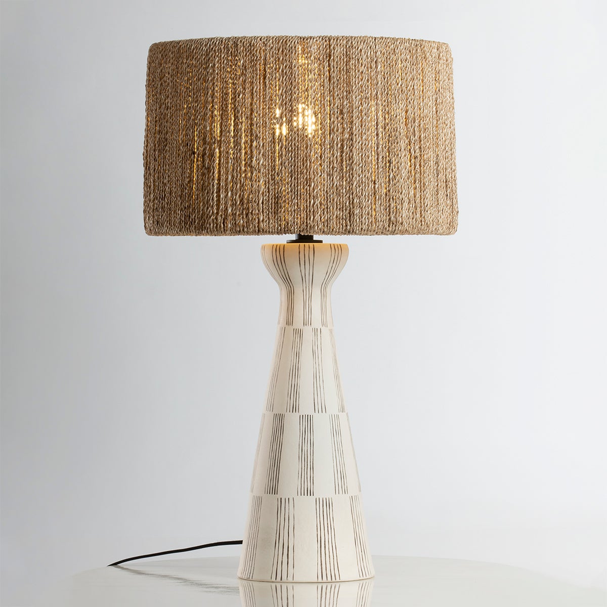palma-table-lamp-PTL1230-SBK/CGH-5