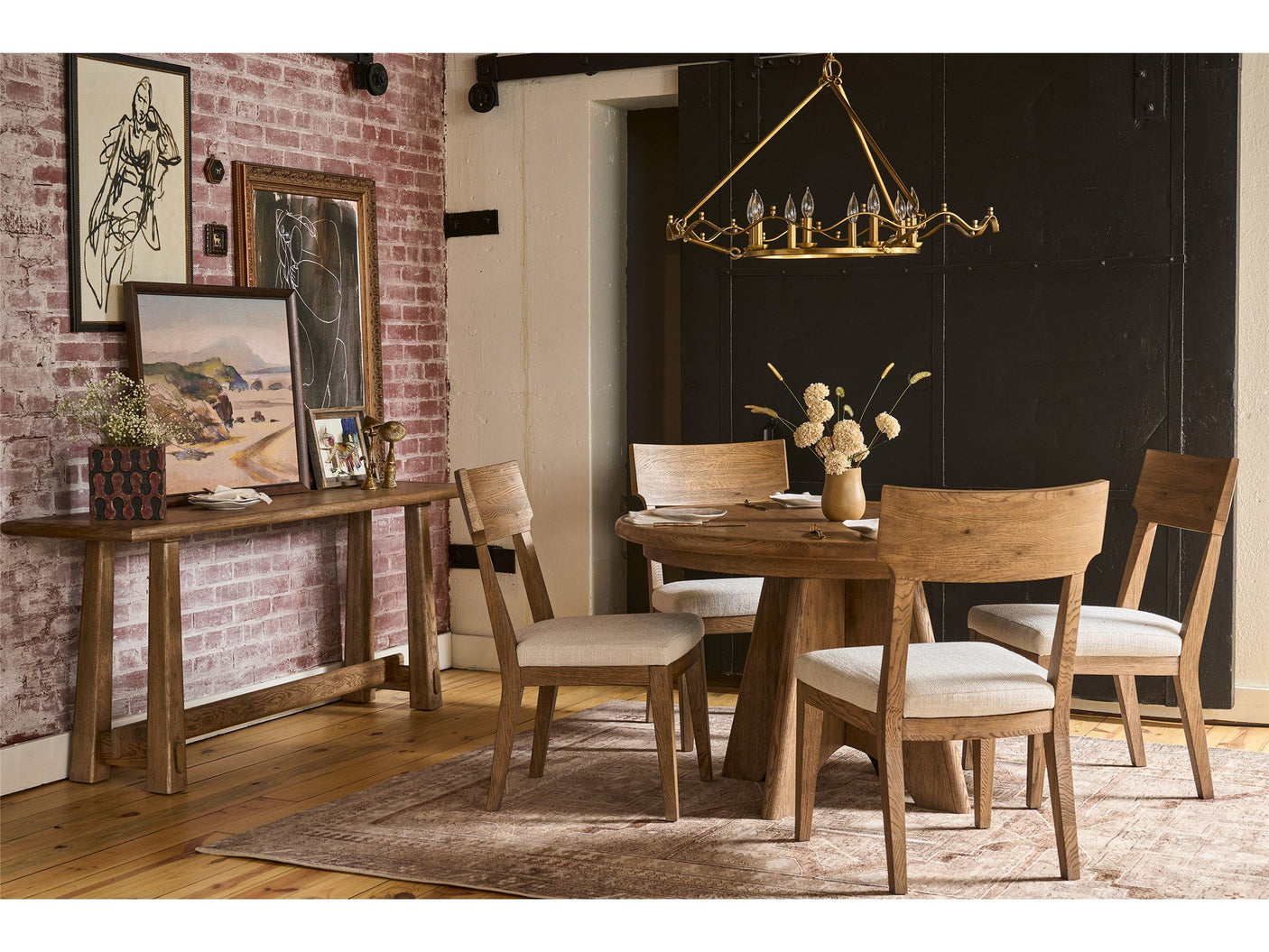 Sienna Wood Back Side Chair