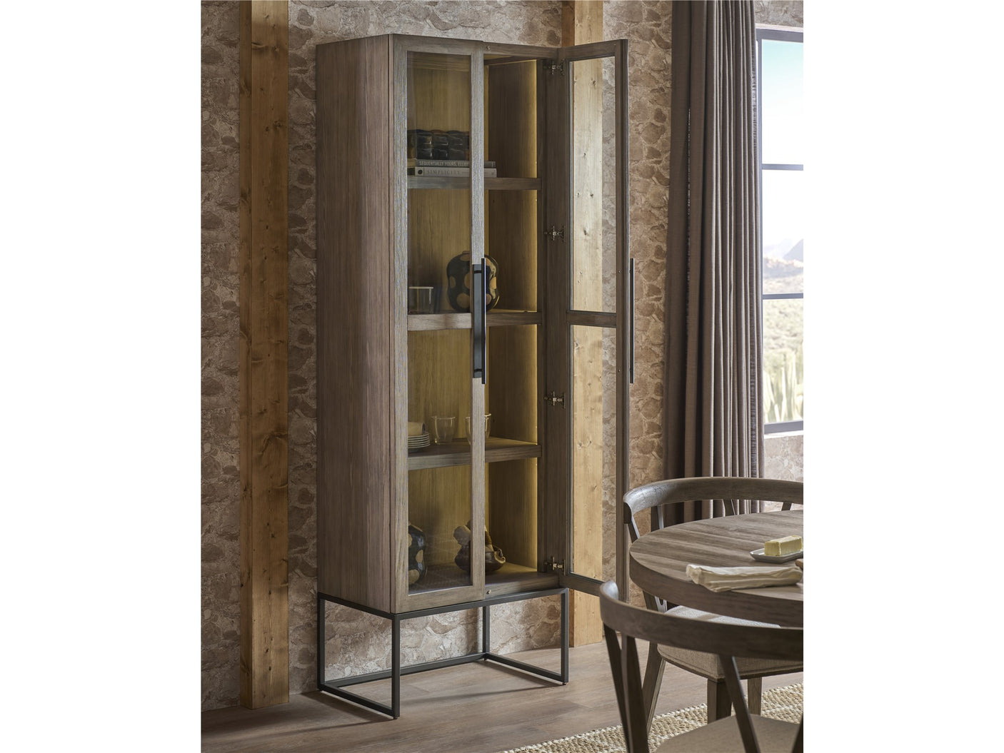 Boulder Display Cabinet