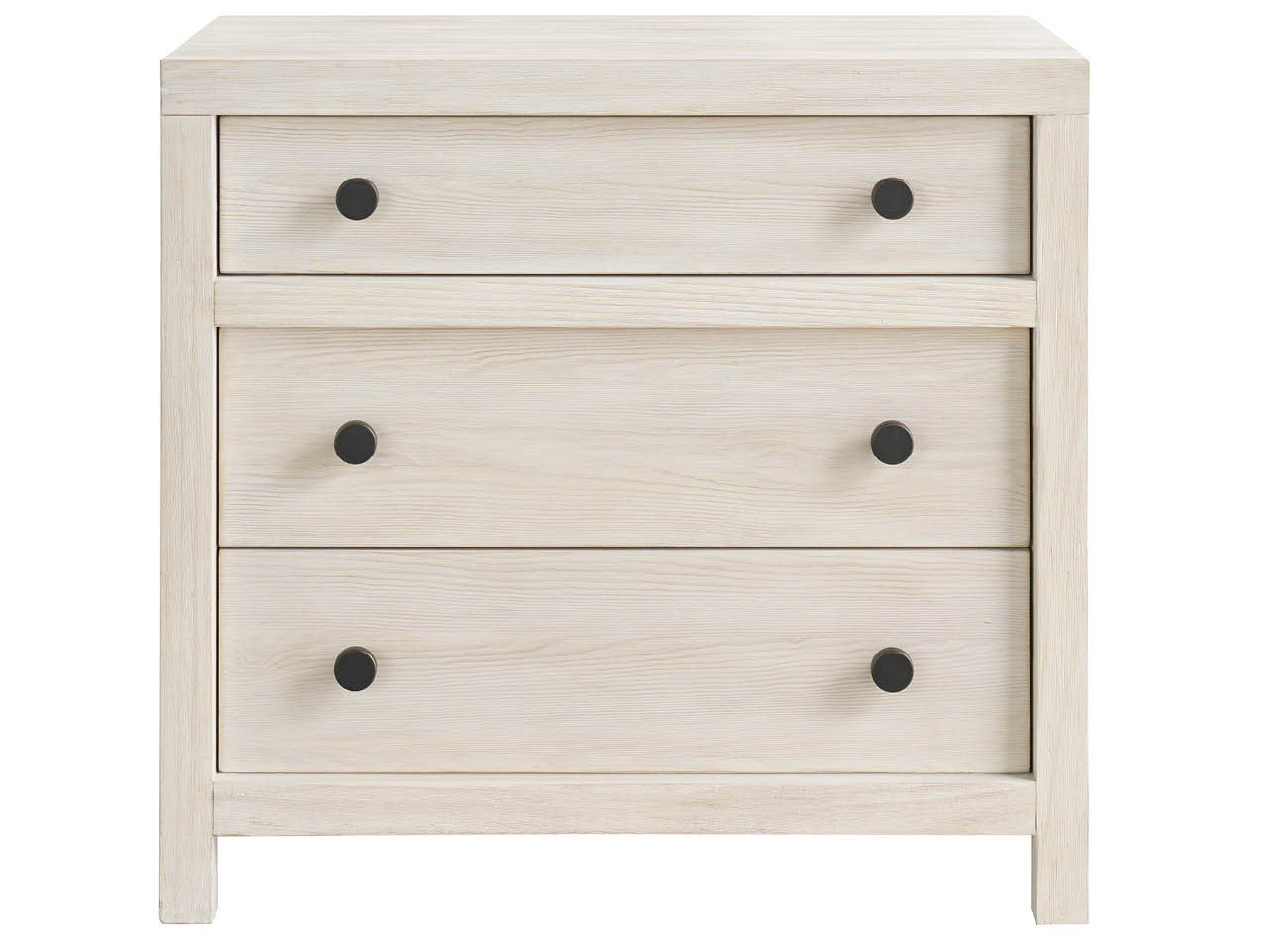 River Rock Three Drawer Nightstand