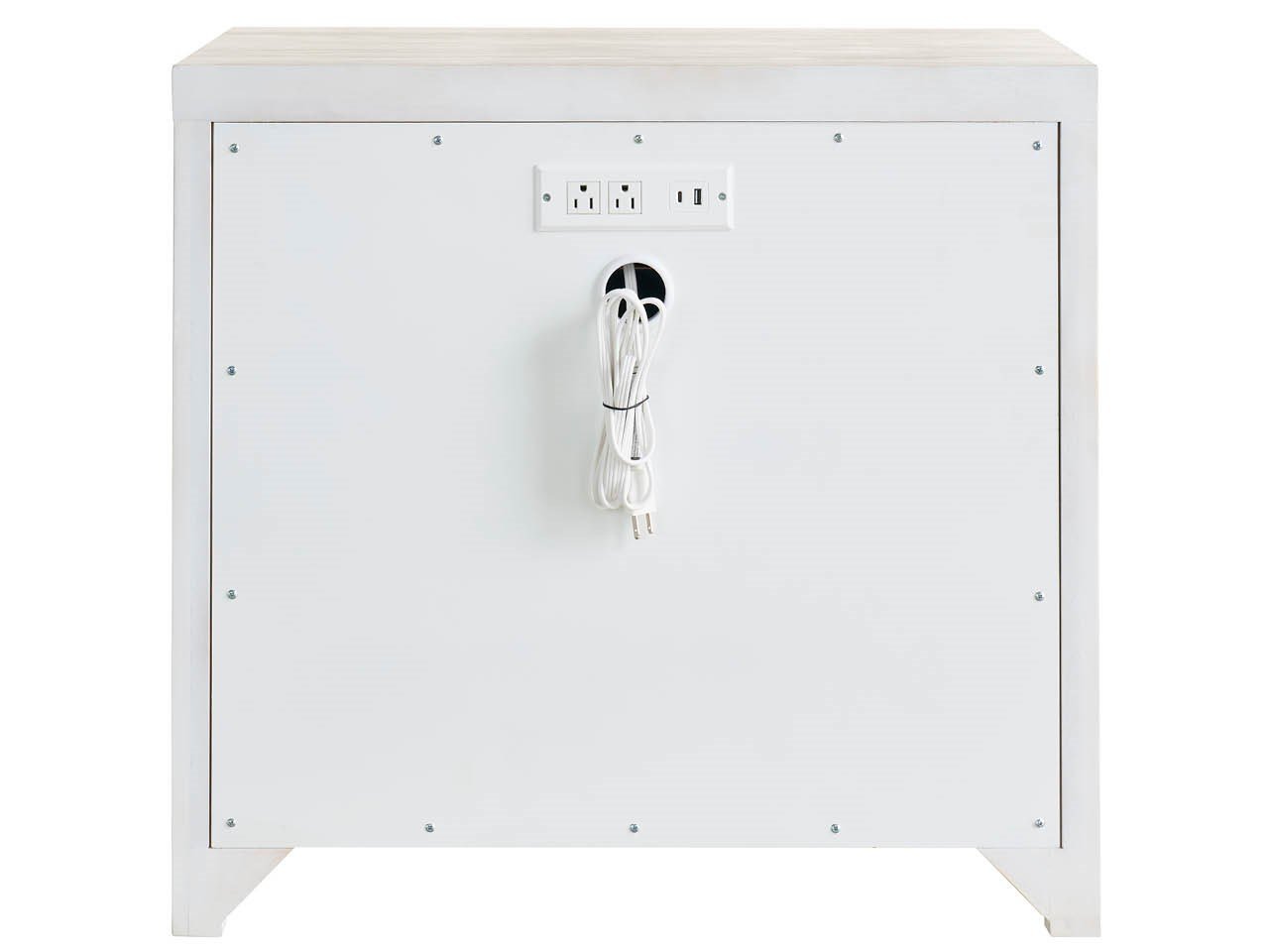 River Rock Three Drawer Nightstand