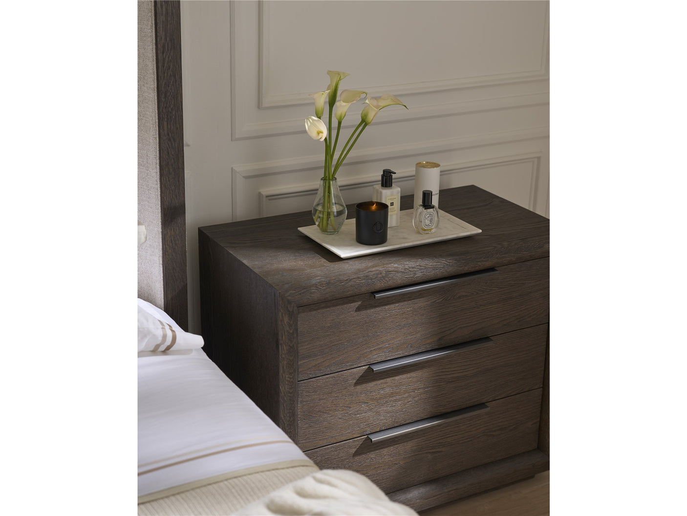 Sable Plinth Nightstand