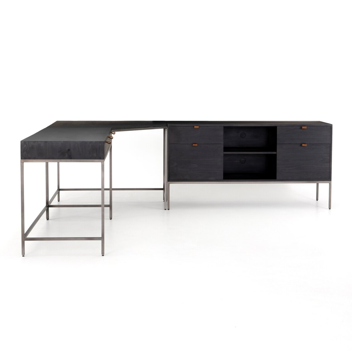 Trey Filing Credenza Desk System - Kings Fine Art & Decor