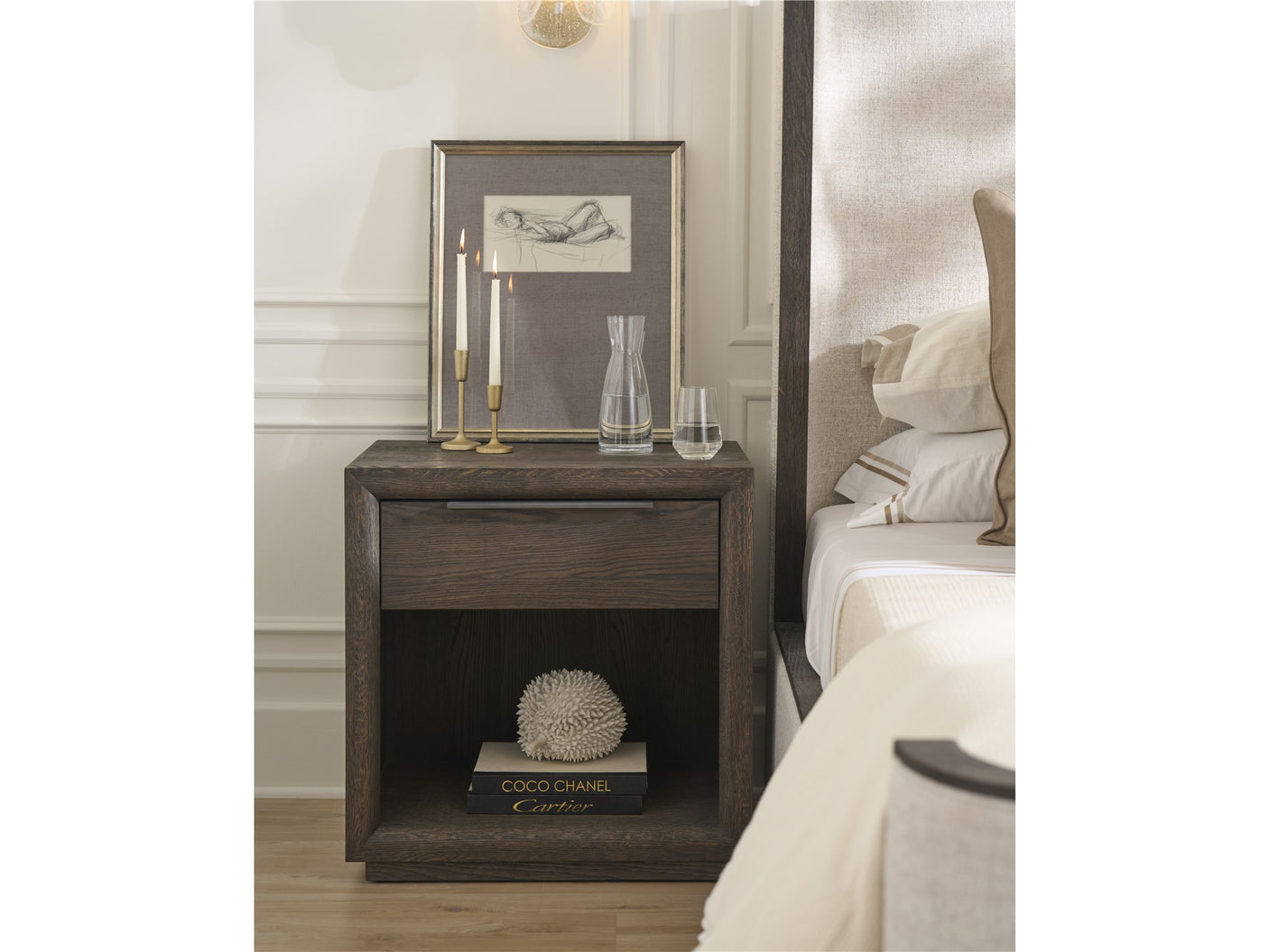 Sable One Drawer Nightstand