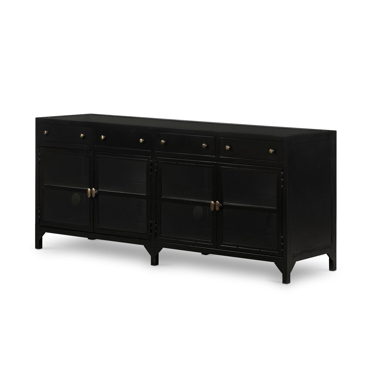 Shadow Box Media Console - Kings Fine Art & Decor