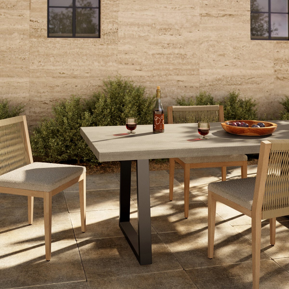 Cyrus Outdoor Dining Table - Kings Fine Art & Decor