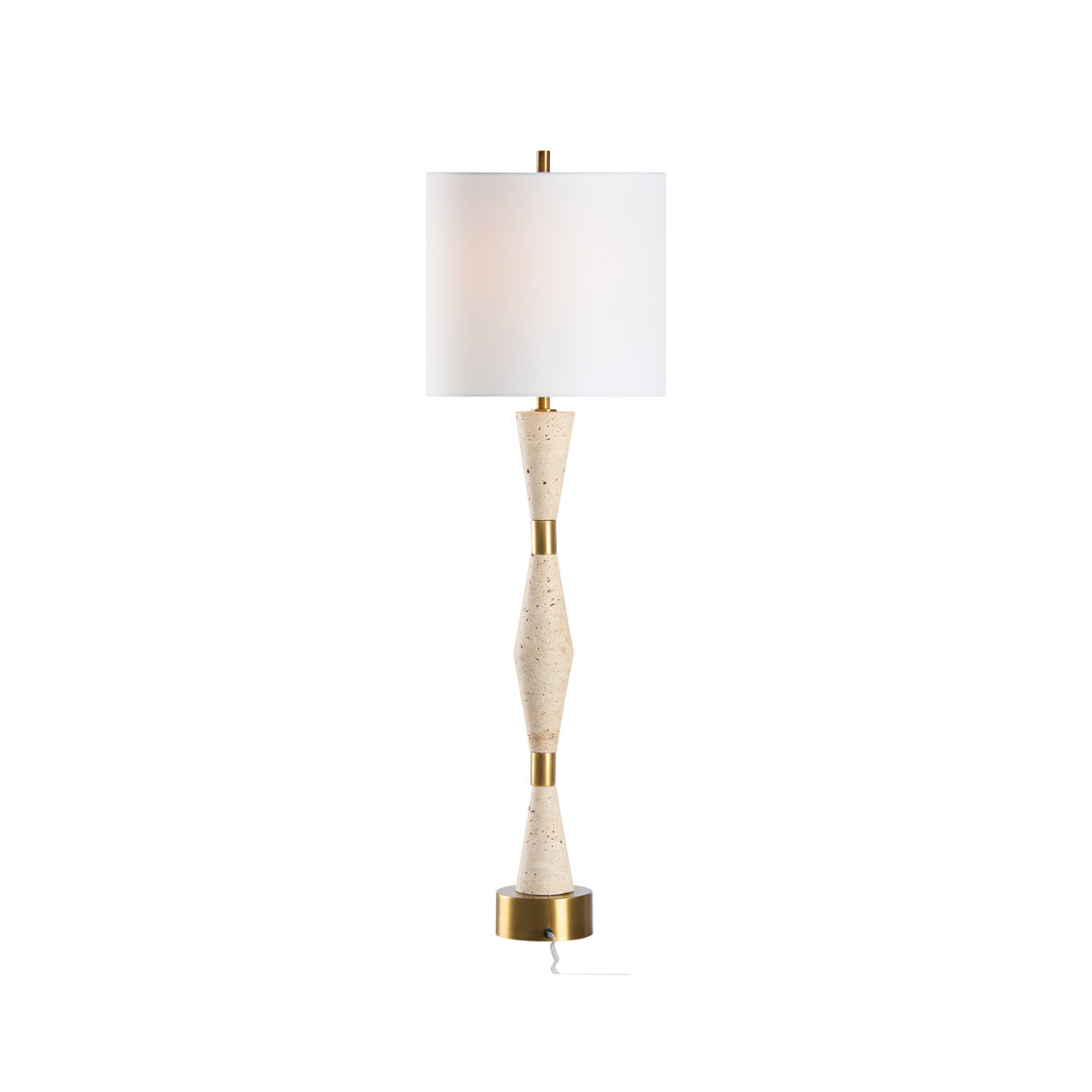 Metroline Travertine Lamp
