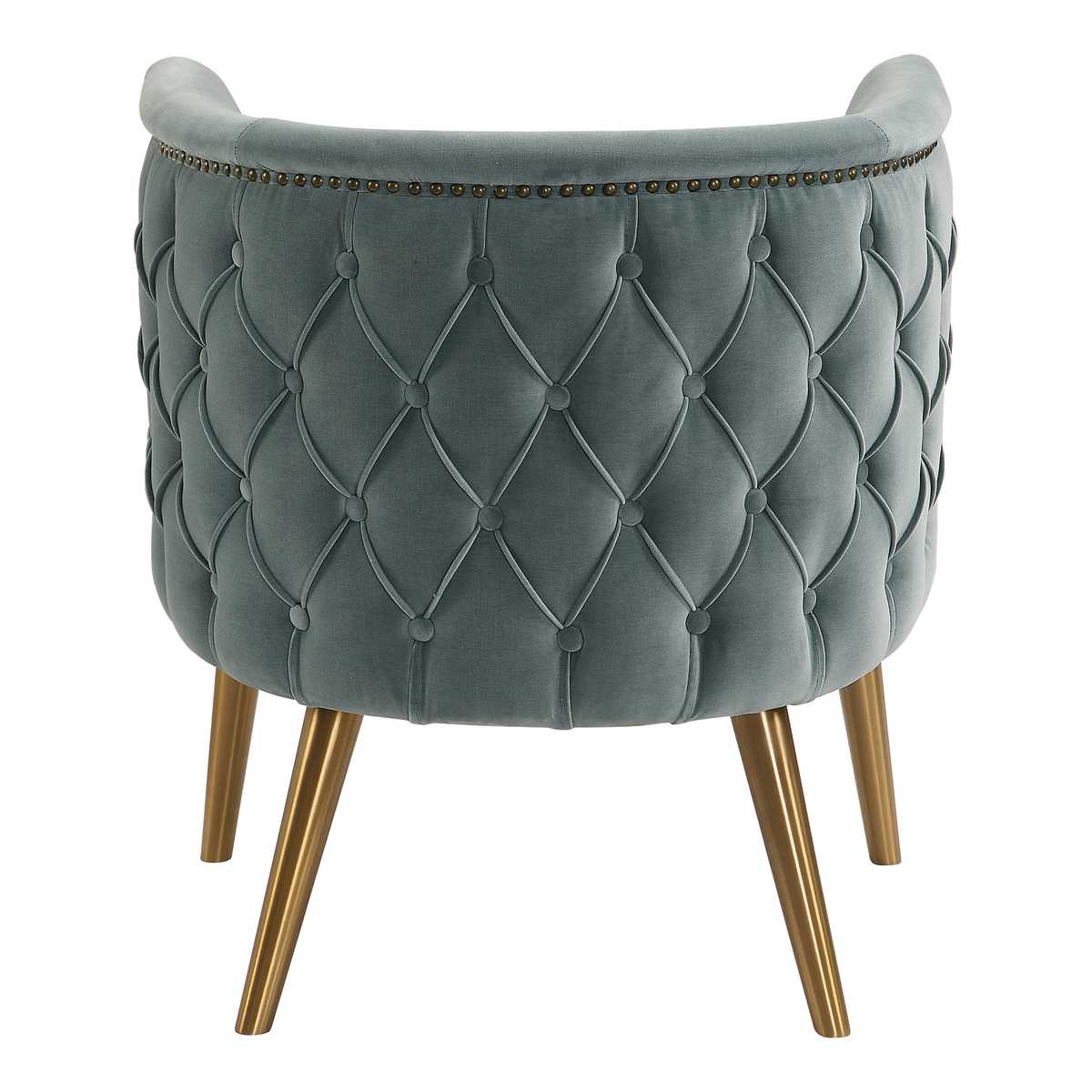 Haider Accent Chair, Slate Blue