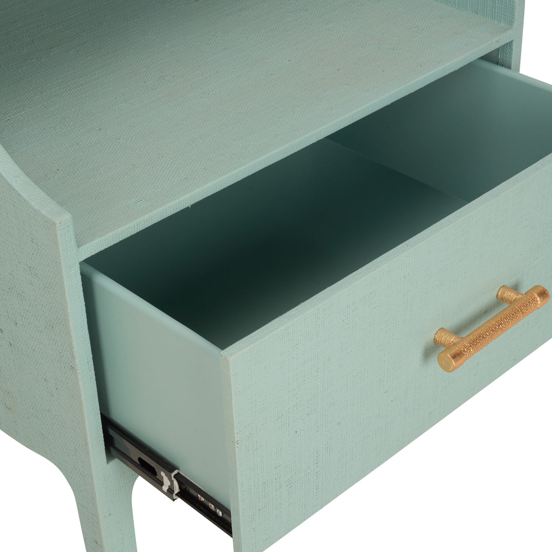 George III Bedside Table - Blue