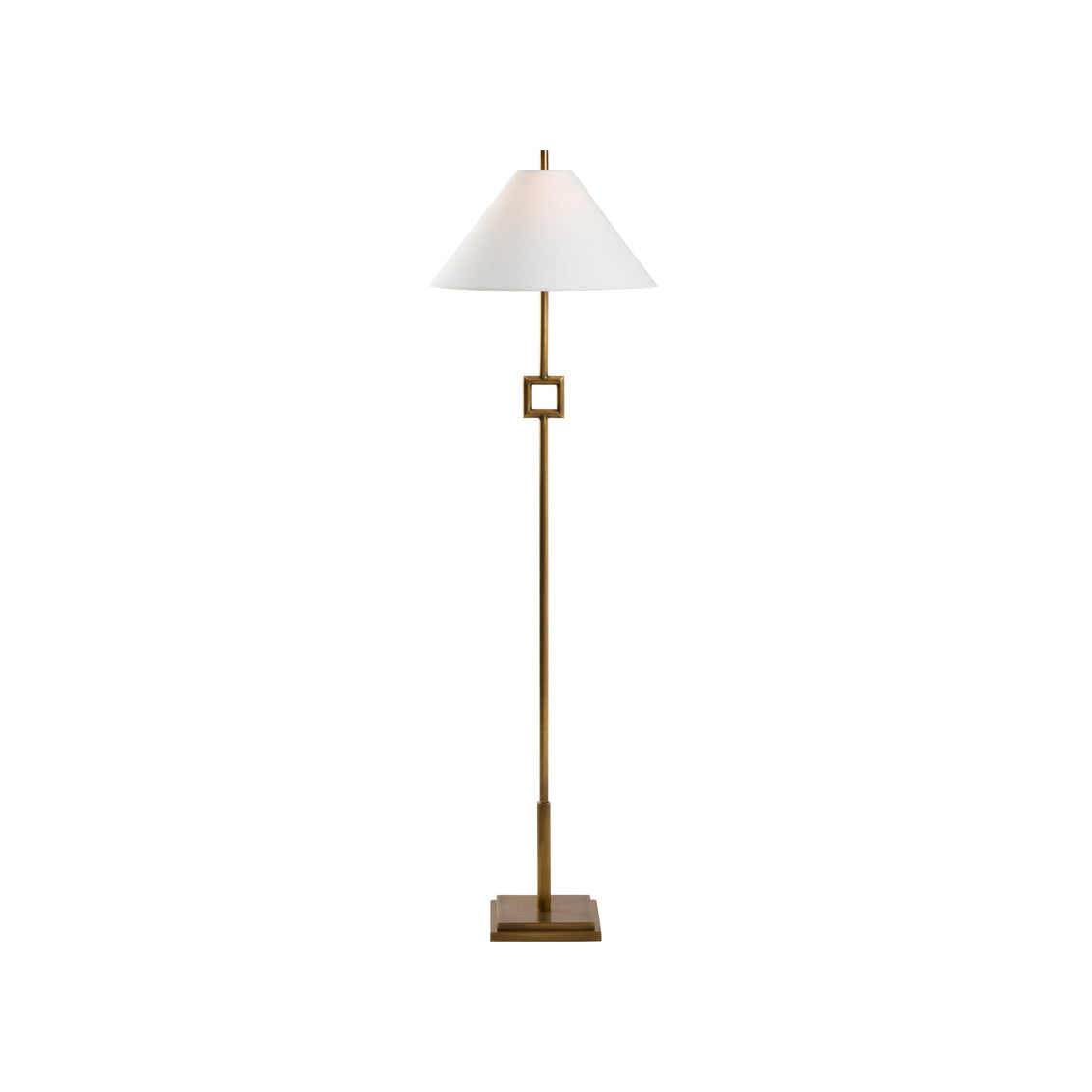 Overhill Floor Lamp - Aged Brass