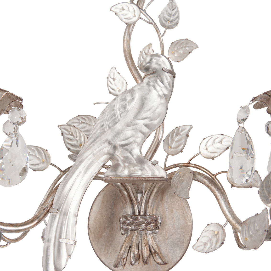 Crystal Bird Sconce - Left
