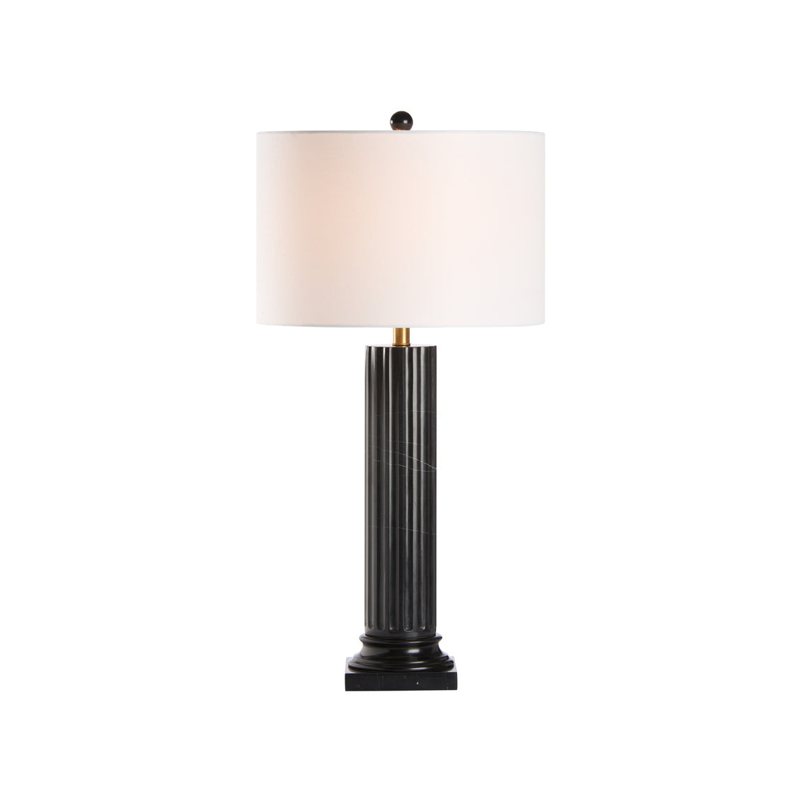 Fluted Marble Lamp