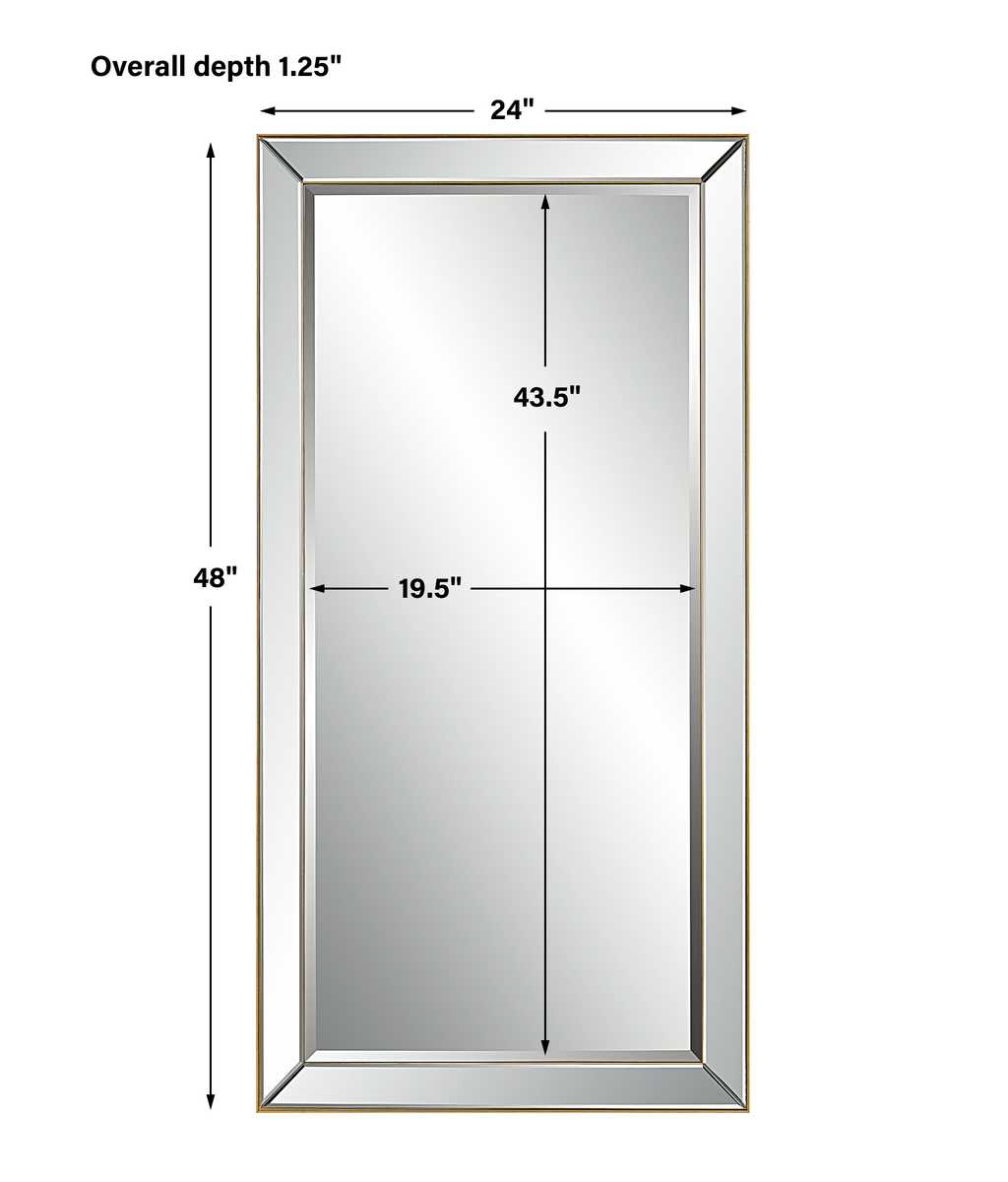 Lytton Mirror, Gold
