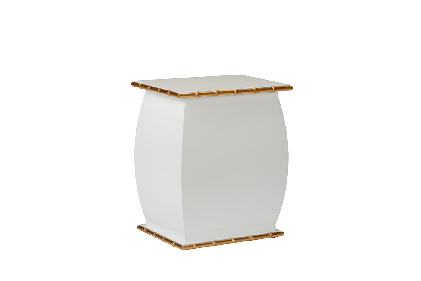 Wooden Drinks Table - White