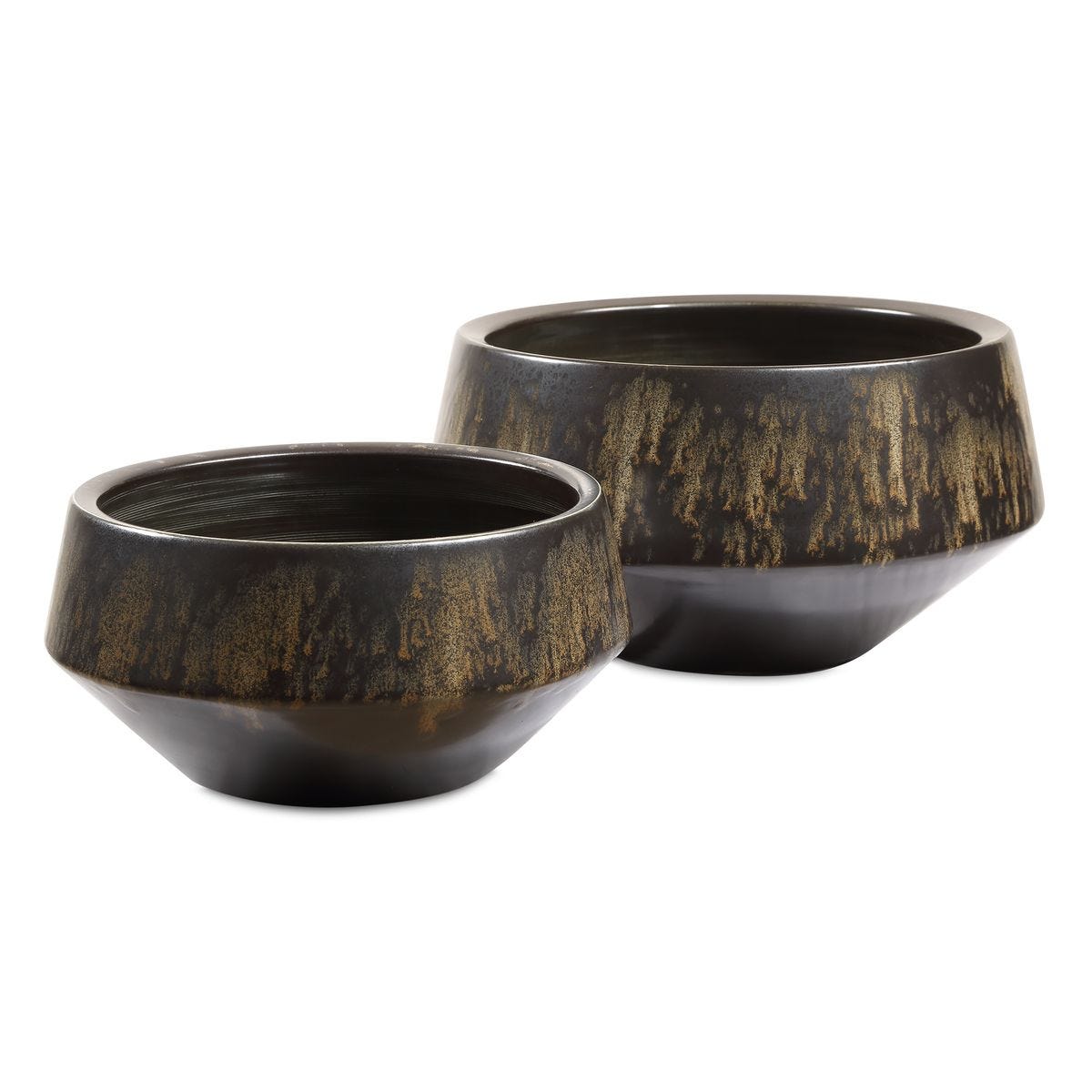 Bronze Duo, Vases, S/2 - Kings Fine Art & Decor