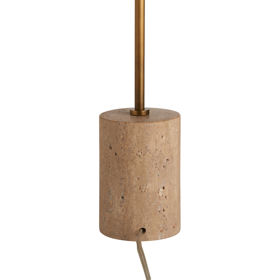Lambeth Table Lamp-Travertine
