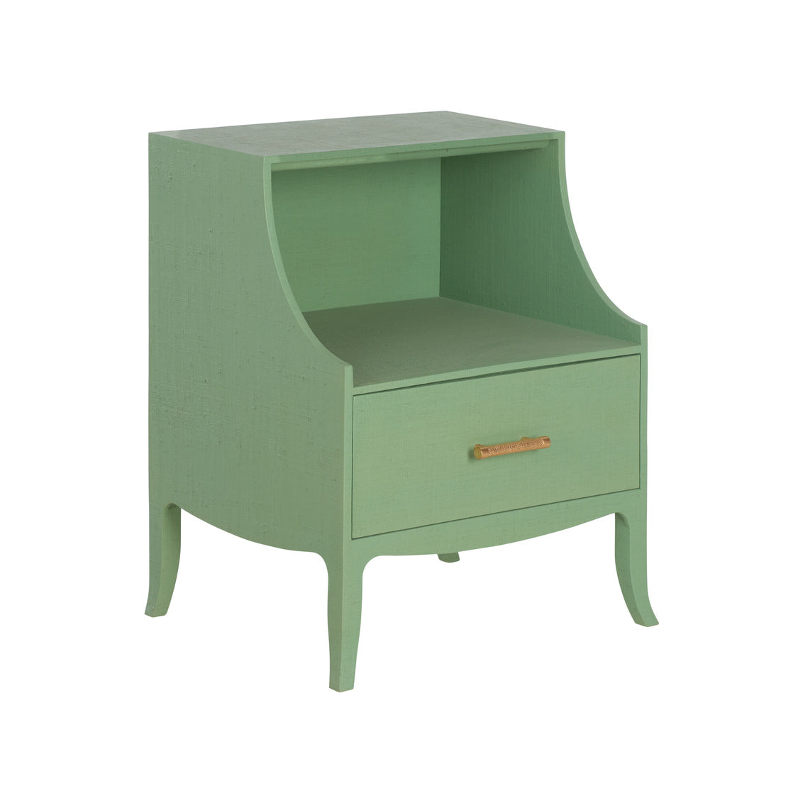 George III Bedside Table - Green