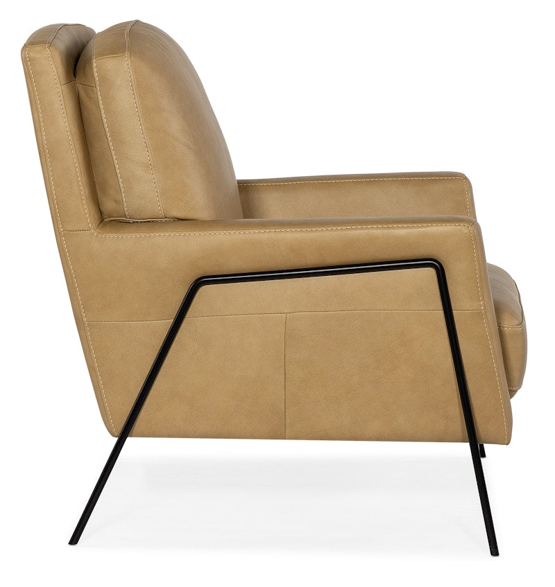 Hooker Furniture Amette Metal Frame Club Chair CC452-009